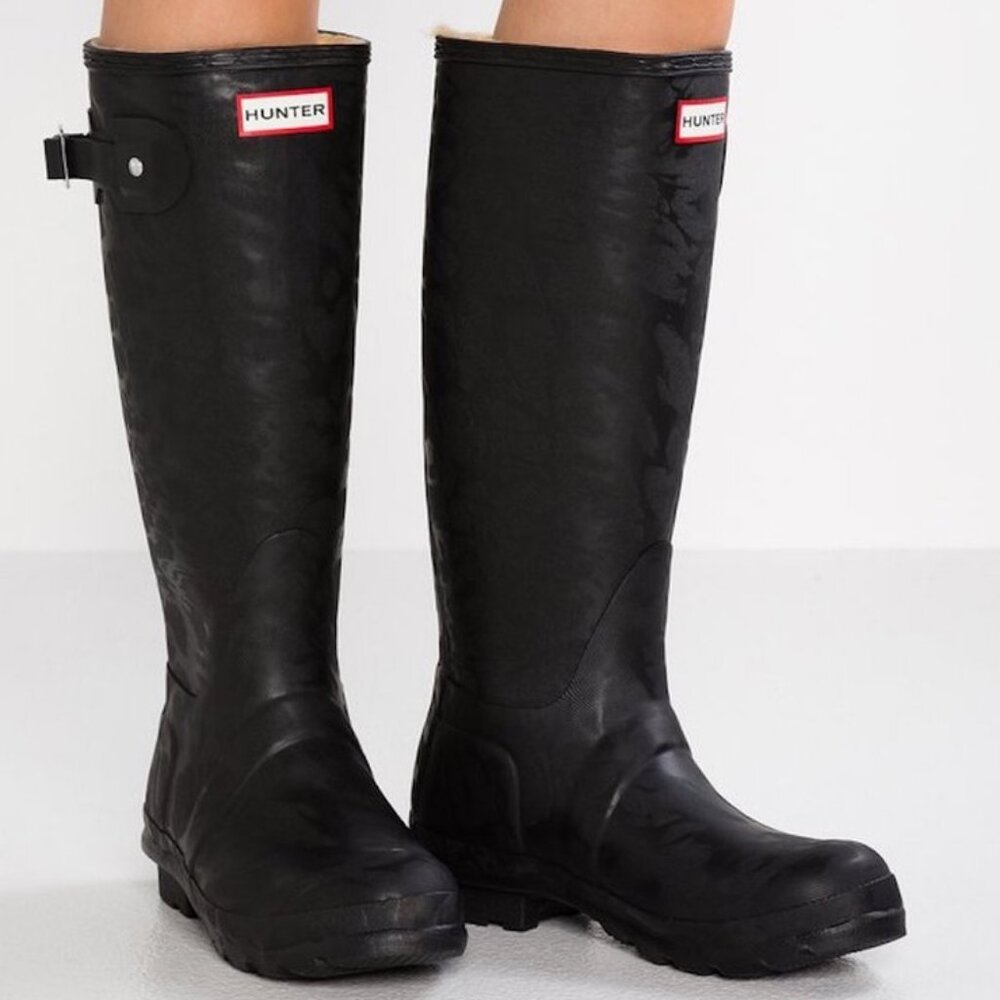 Hunter Original Tall Insulated Refined Waterproof Rain Boot